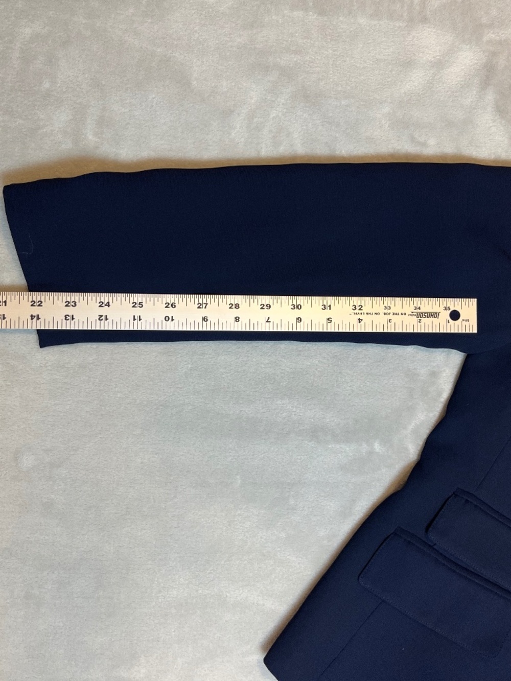 Womens Classic Schoolboy Blazer Navy Blue 14P Timeless Wardrobe Style Petite EUC - Picture 16 of 16